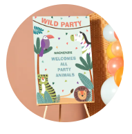 Party Supplies & Signs